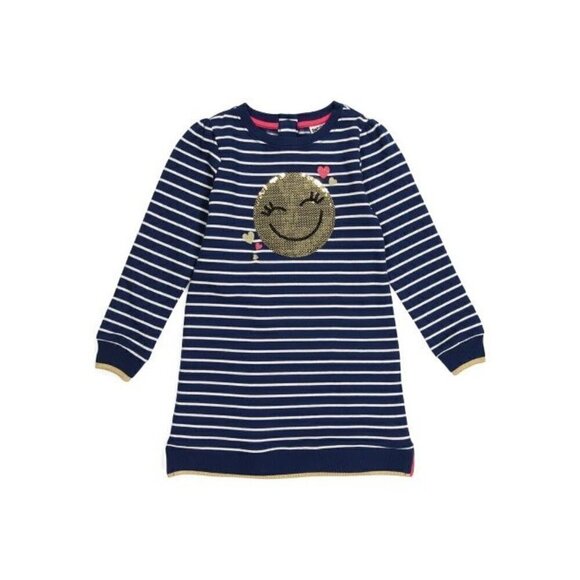 BOPSTER & MIMI Toddler Girls Smiley Face Dress 4T - Picture 1 of 3